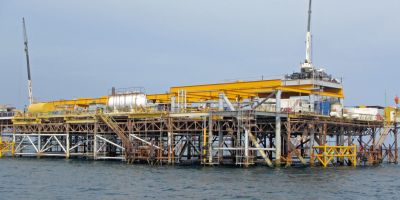 Аварийный ремонт конструкций морской стационарной платформы LAM-63